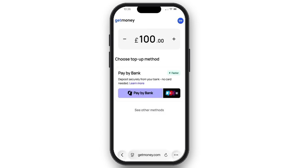 Four screens of the TrueLayer hosted payment flow